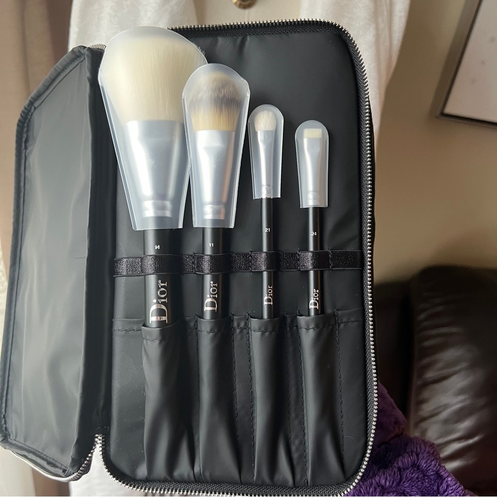Dior Makeup-Brush Set soft pouch